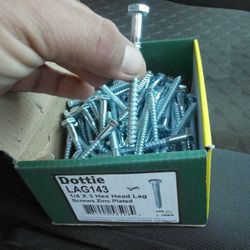 Lag Screws 3" Long
