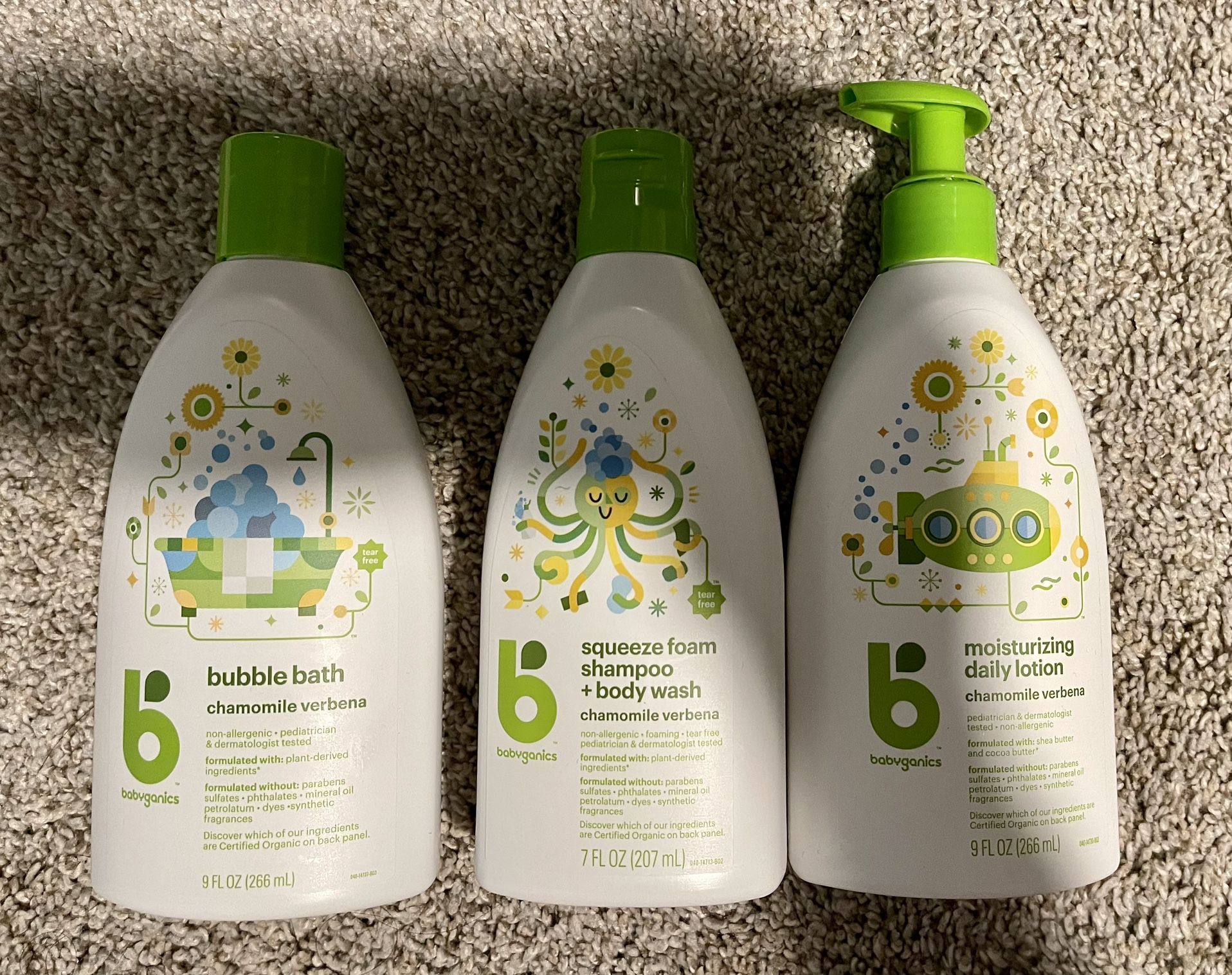 Babyganics Skin Products