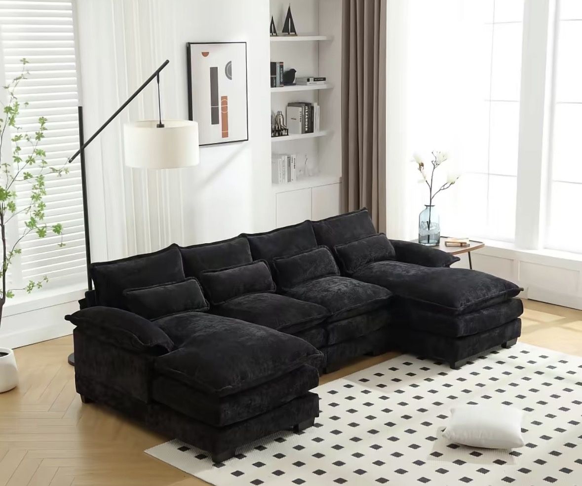 Brand New Black Couch
