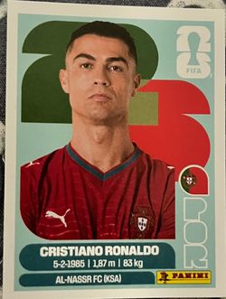 Ronaldo 2026 sticker