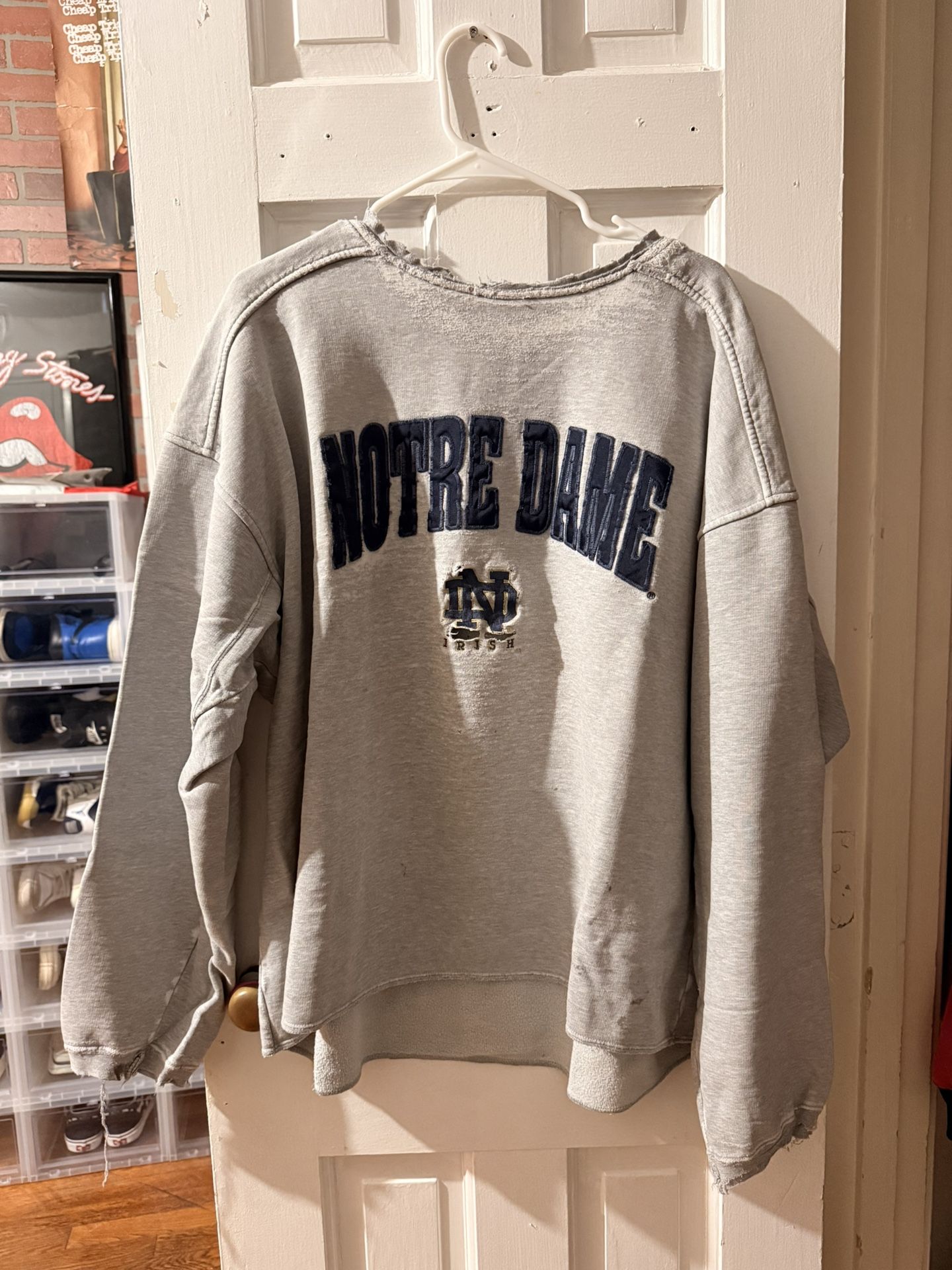 Vintage Notre Dame Sweatshirt