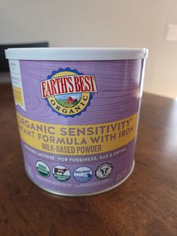 Infant formula (organic sensitive)