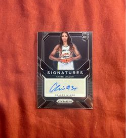Charli Collier - Panini Prizm Signatures Rookie Auto Card