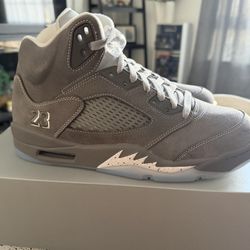 Jordan 5 wolf Grey Size 10M