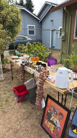 YARD SALE PRICES SLASHED