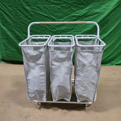 Laundry Rolling Triple Sorter 