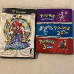 Game Cube Game & Pokémon Collection 