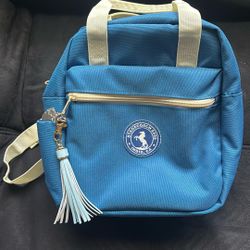 New 2025 Stagecoach, X American Express, Merch, Mini Backpack Blue Festival Merch