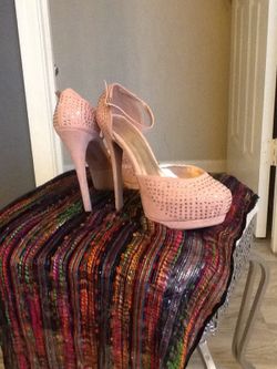 Crystal heels