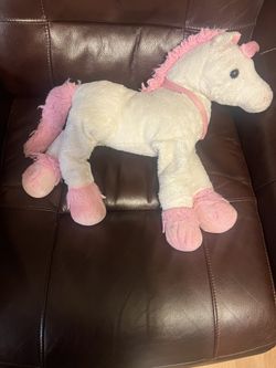 Vintage Unicorn Plush Toy