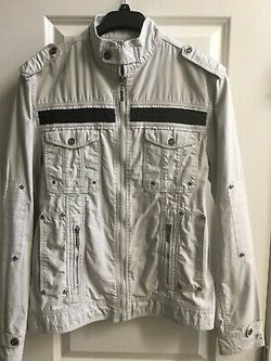X-Ray Military Jacket L Off White
