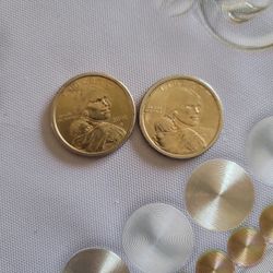 Dollar Coins Year 2000 