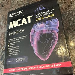 MCAT Complete 7-Book Subject Review 2018-2019