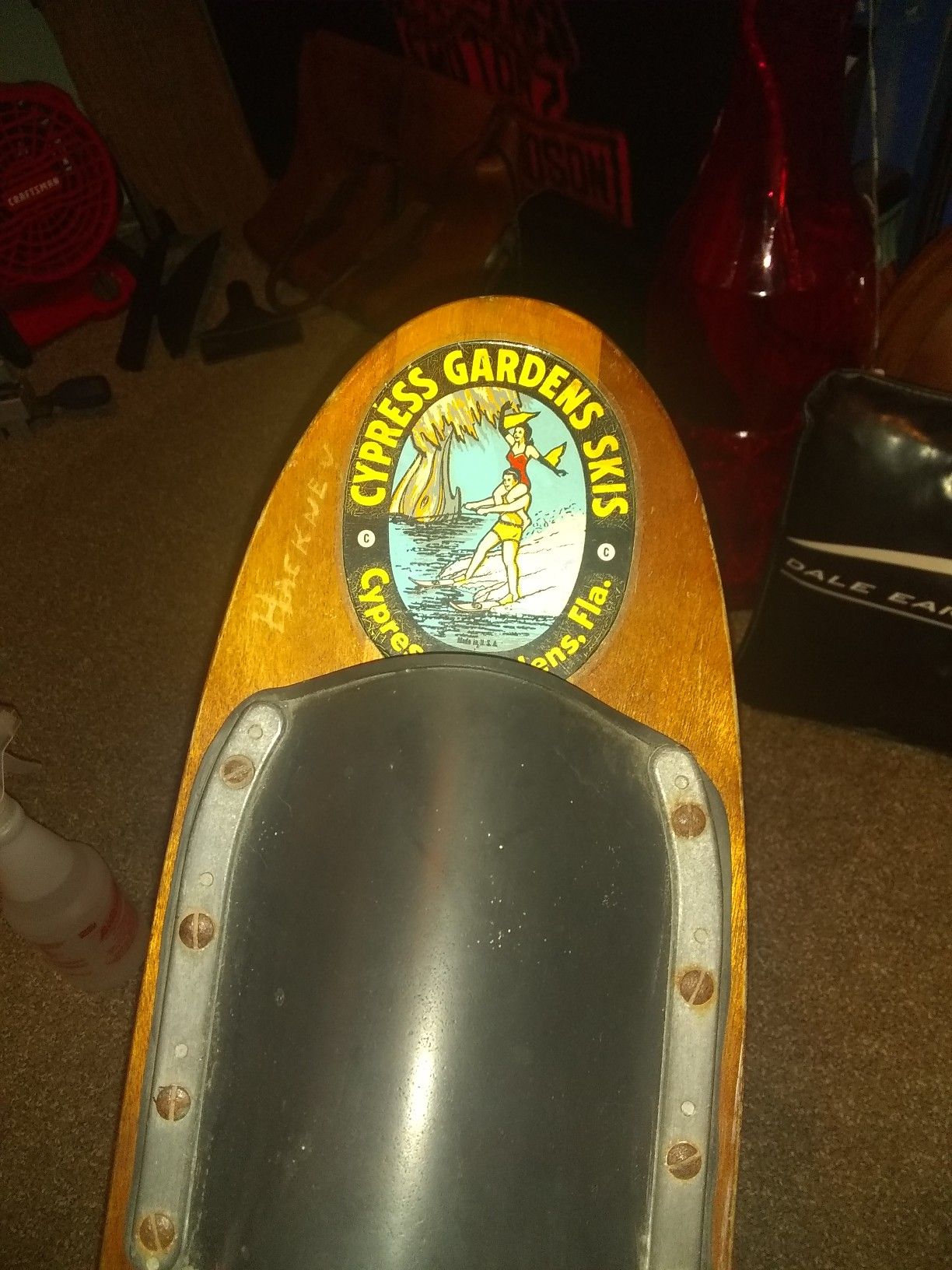Vintage 1960 ski skat water ski
