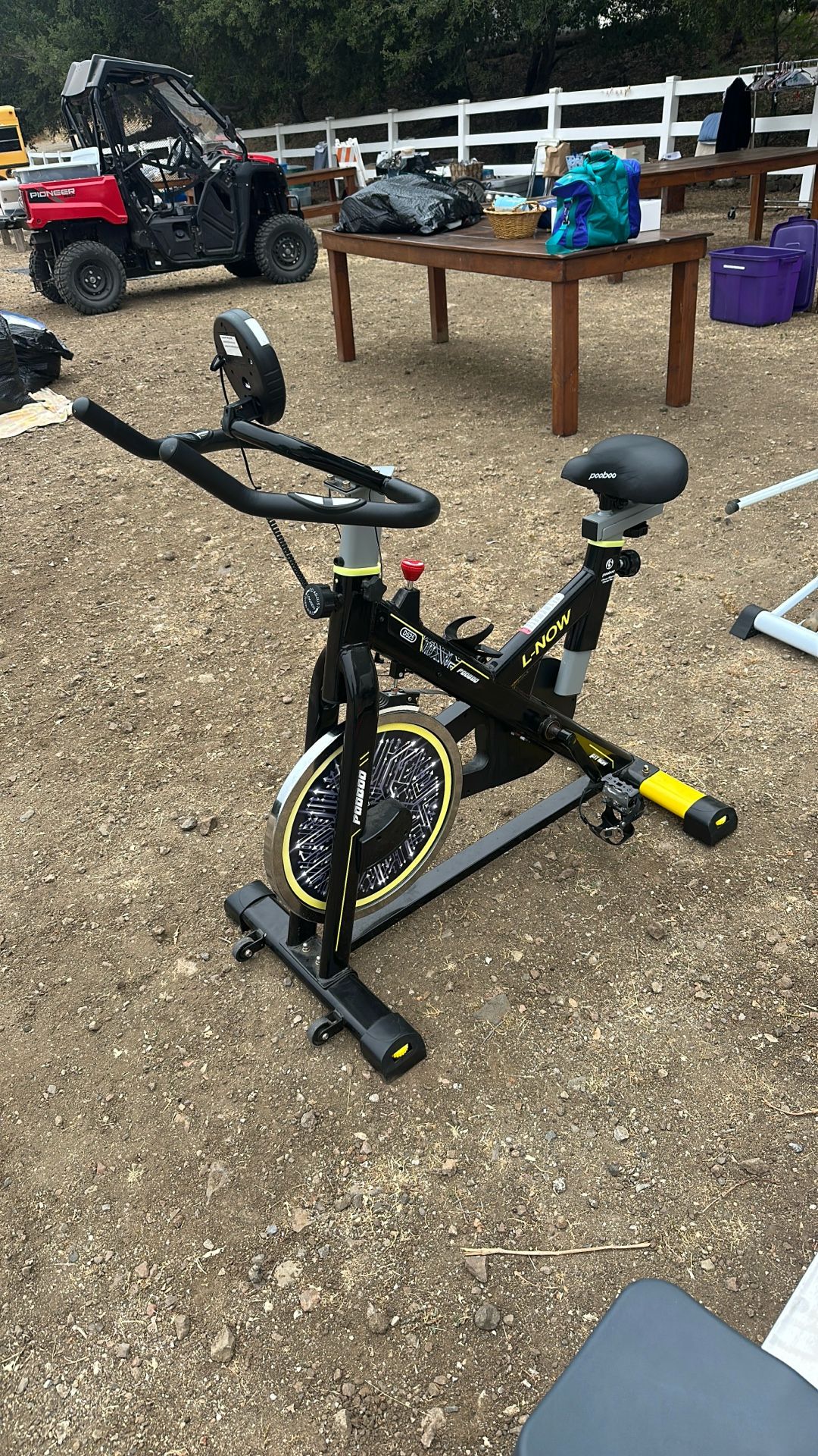 Pooboo D525 Exercise Bike. Works Perfectly!