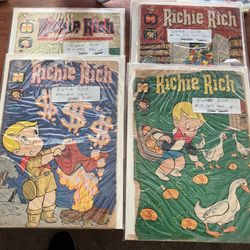 1962 Richie Rich Comic Books