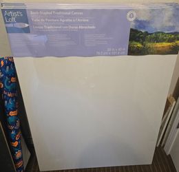 30x40 artist loft canvas