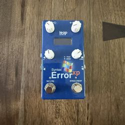 Alexander Pedals Syntax Error Xp 