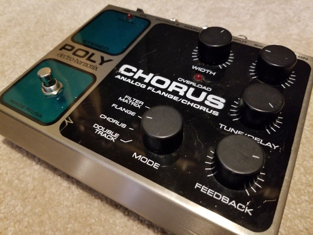 Electro-Harmonix Poly Chorus Guitar Pedal for Sale in CEDAR E