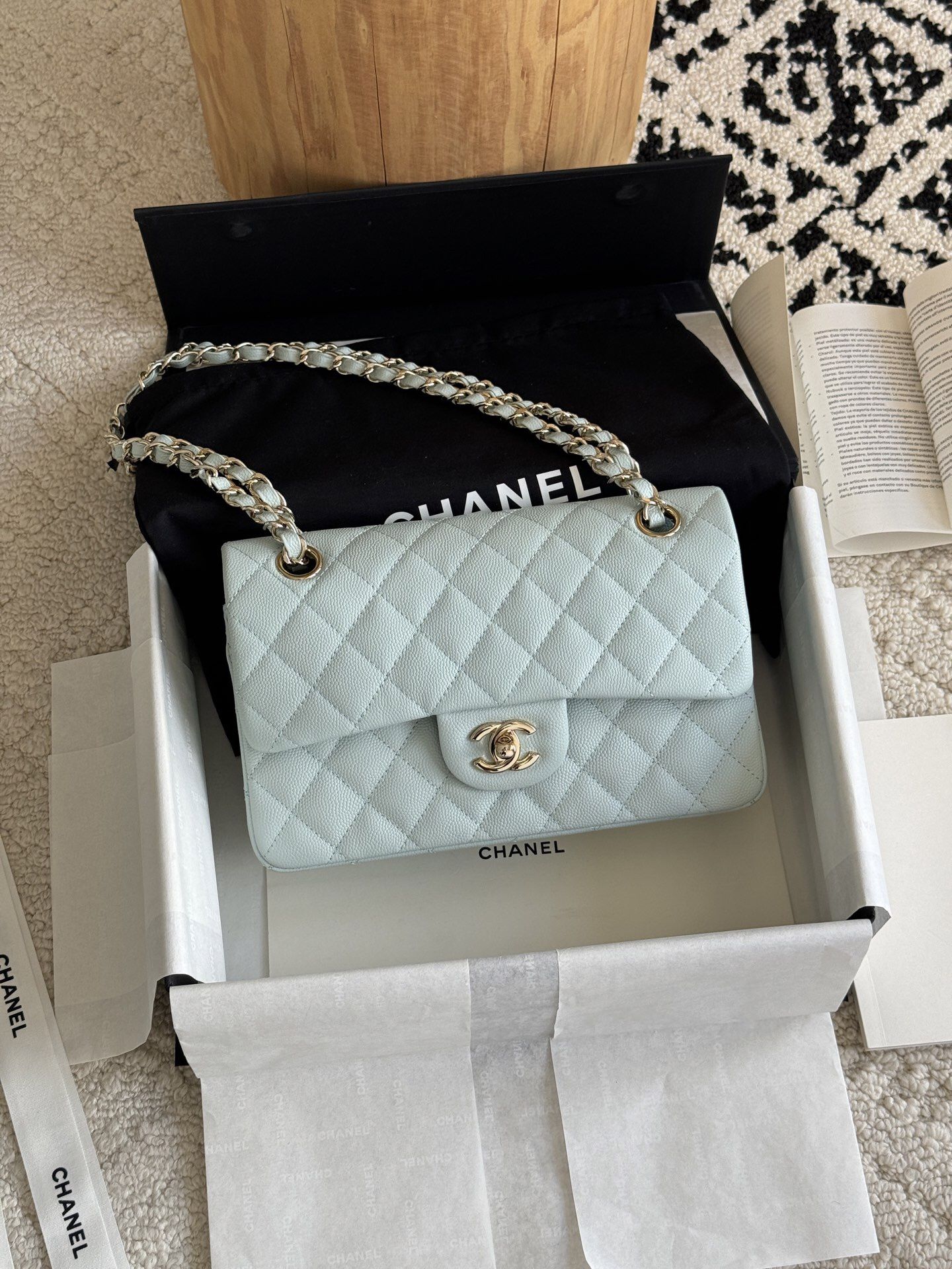 Fashion CF Leather Crossbody Bag Shoulder Bag 