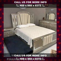 4PCS bedroom set in stock 🥰 no credit check