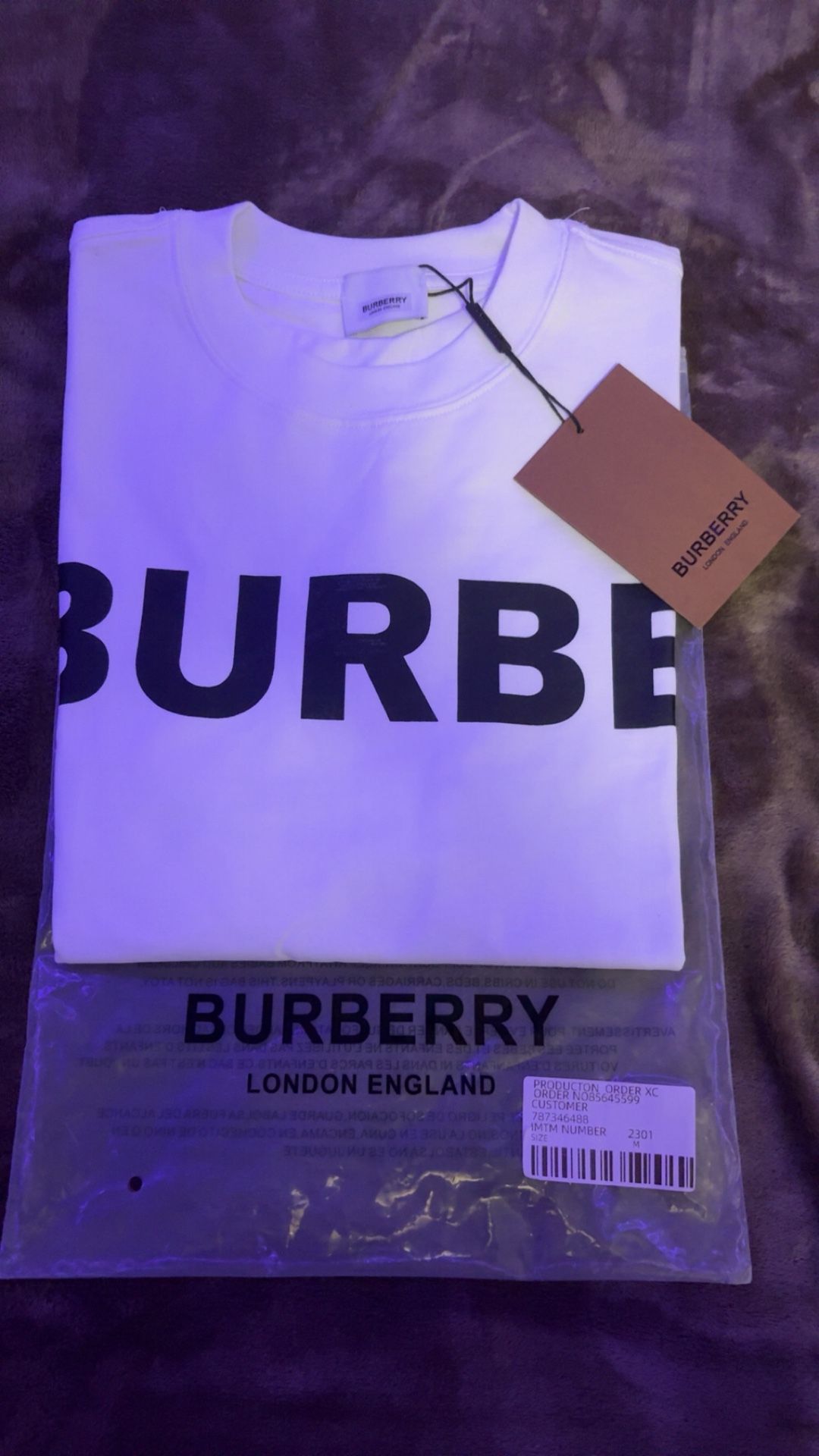 burberry horse fly tee