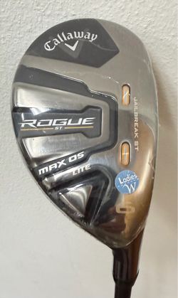 **New  Callaway Rogue ST Max OS Lite Hybrid Wood 6H w/ Graphite Project X Cypher Forty 4.0 in WOMEN flex for Right-Handed Golfer (NO HEADCOVER)