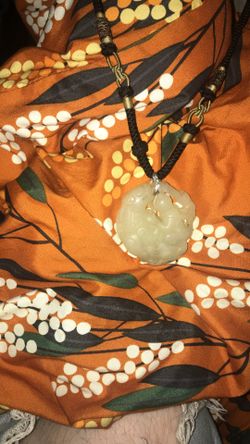 Monkey King Jade Necklace And Pendant 