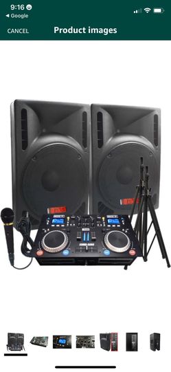 Dj System-2400 Watts .adkins Professional Audio.