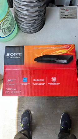 New never used - Sony DVD Player DVP-SR201P