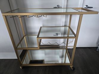 Gold Bar Cart