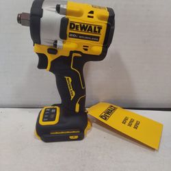 Ta-302 Dewalt 20v Brushless 1/2" Compact Wrench (Tool Only)