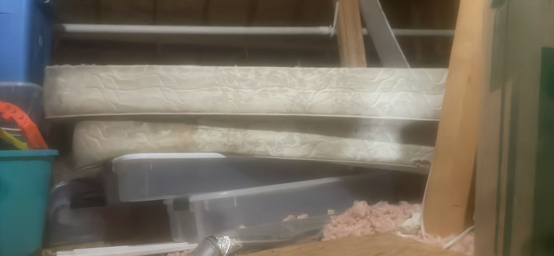 King Size Memory Foam Bed With Box Springs