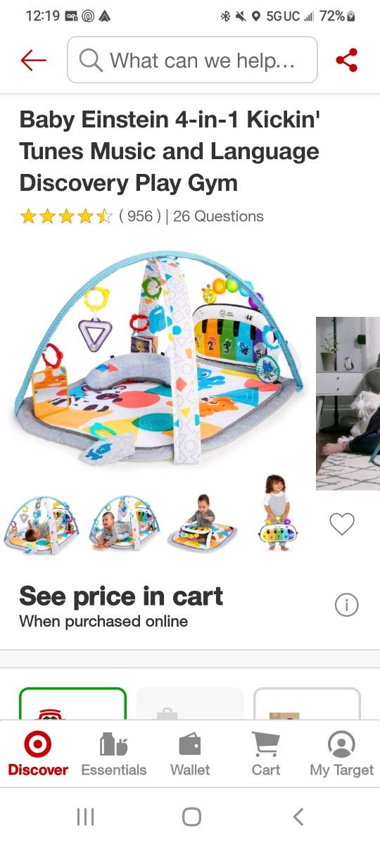 Baby Einstein In Tunes NEW IN BOX