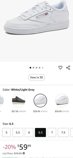 Reebok Women's Club 6.5