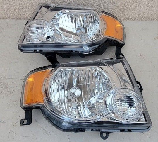 08-12 Ford Escape Headlights Luces Micas Calaveras Faros Faroles Focos