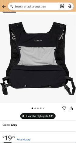 Running vest