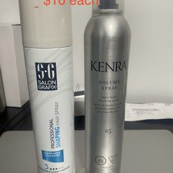 Kenra Volume Spray 25 | Super Hold Finishing & Styling Hairspray | Flake-free & Fast-drying