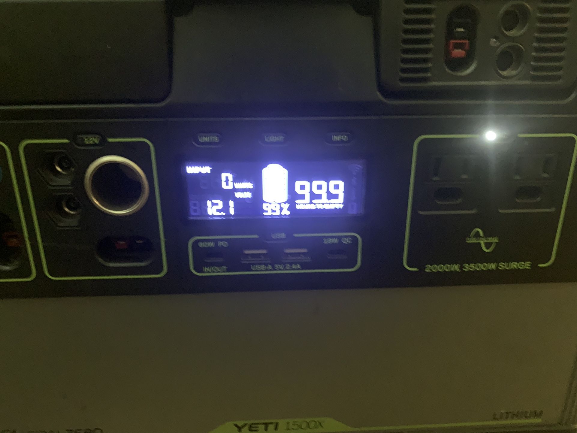Yeti 1500x Goal ZERO Generator