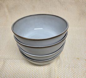 4 Stacked Greystone Bowls