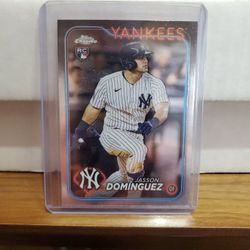 Jasson Dominguez RC Rookie New York Yankees 