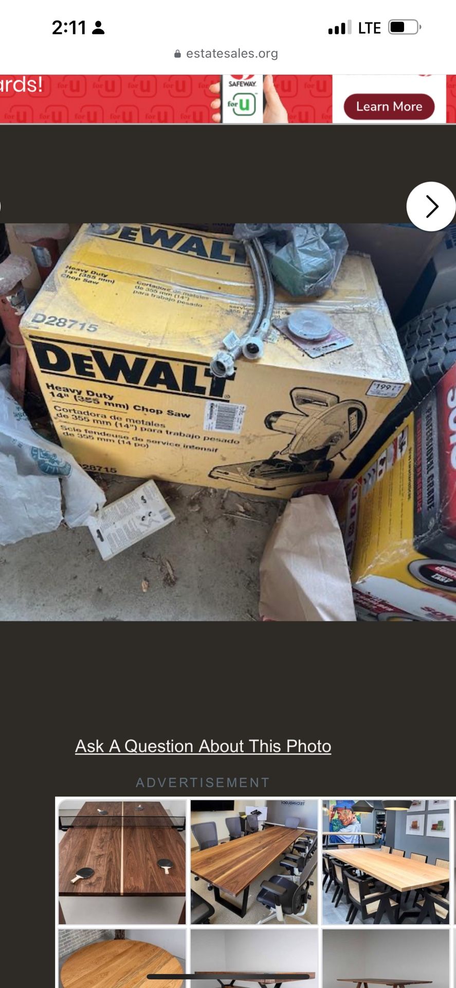 Brand New Chop Saw