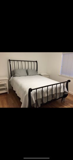 Sleigh Bed Frame 