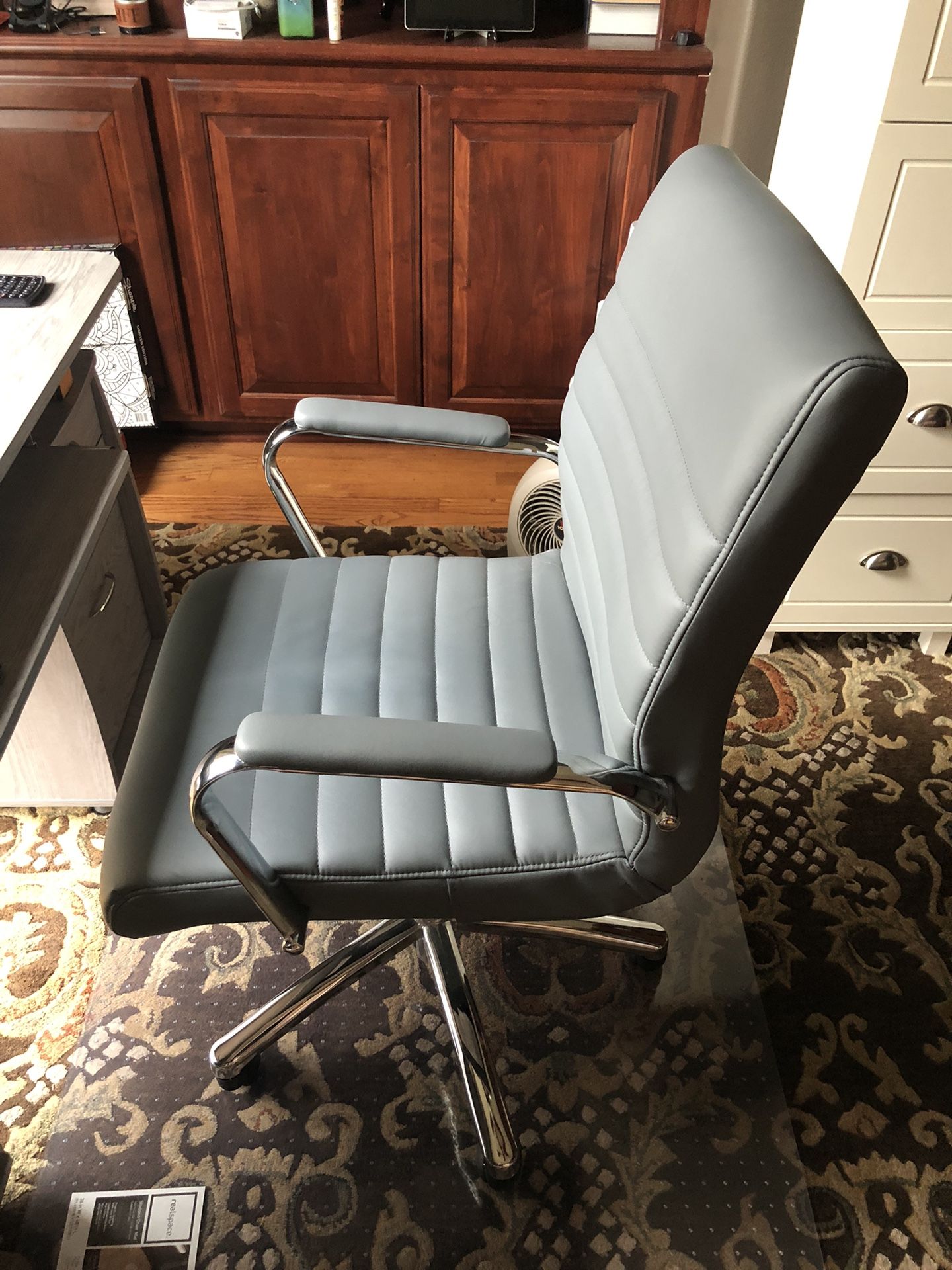 Realspace® Modern Comfort Winsley Leather Office Chair