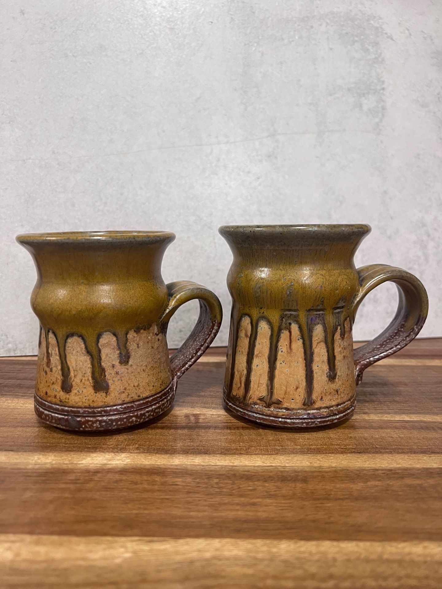 Vintage Studio Art pottery mugs