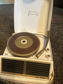 Vintage record player