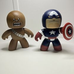 Marvel Avengers ! Chewbacca Star Wars  5.5  Figure 2 pieces 