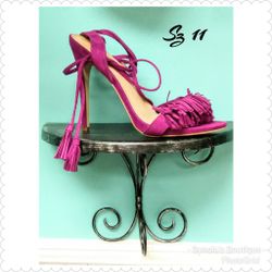 Fushia heels Sz 11