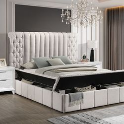 Bed  Frame With Storage 