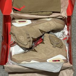 Travis Scott Jordan 6 Khaki
